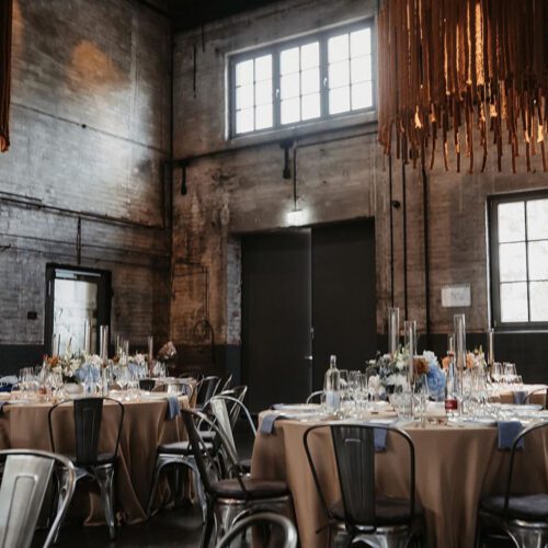 Bodenlange Tischdecke golden beige rund ⌀ 300cm