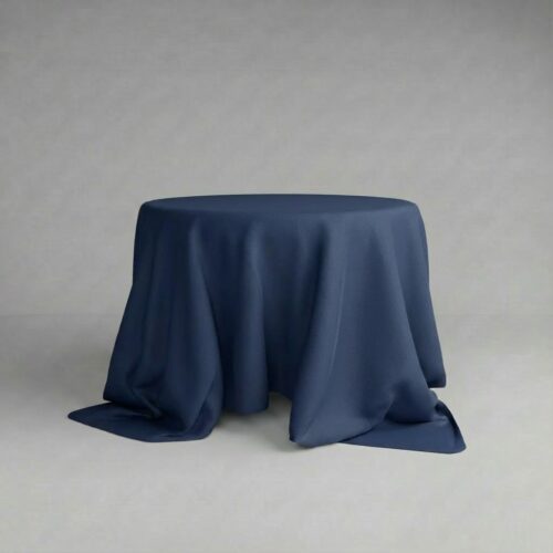 Runde Tischdecke in Insignia Blue | ⌀ 330 cm