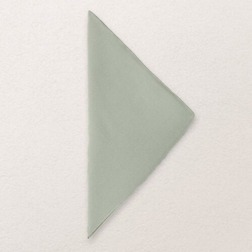 Polyester cloth napkin in Desert Sage 50x50cm